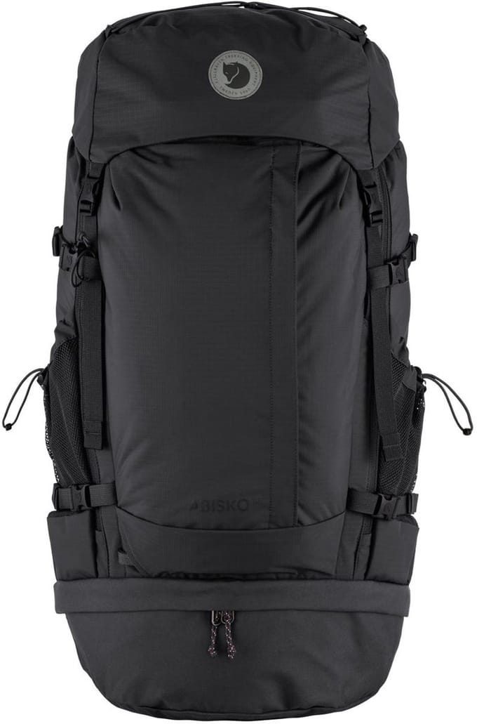 Fjällräven trekkingrugzak rugzak Abisko Trek 48 Backpack Black zwart