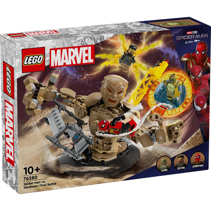 LEGO 76280 Super Heroes Marvel Spider-Man vs. Sandman: Eindstrijd Bouwsets