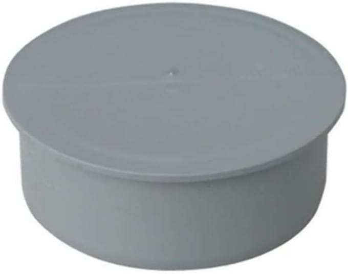Eindstop PP HTM - Afvoerstop - Afvoerbuizen Afsluiten - Standaard Model - 110 mm - Meerkleurig