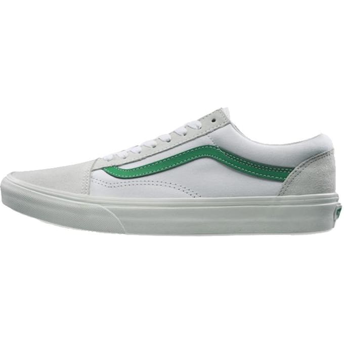 Vans Old Skool Vintage Sport Blanc Vert Kelly 38.5 white