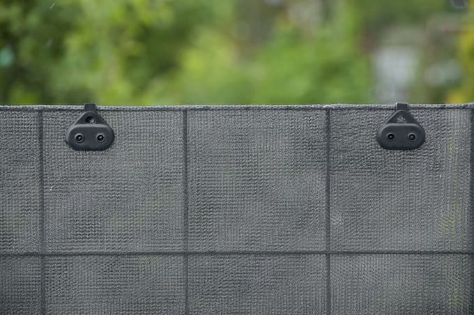 Bevestigingsklemmen Nature Clipsluiting Donker grijs (10 Stuks)