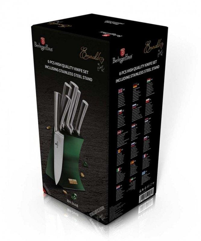 Berlinger Haus - 2448 - Messenset - Emerald collection - 5 messen en blok