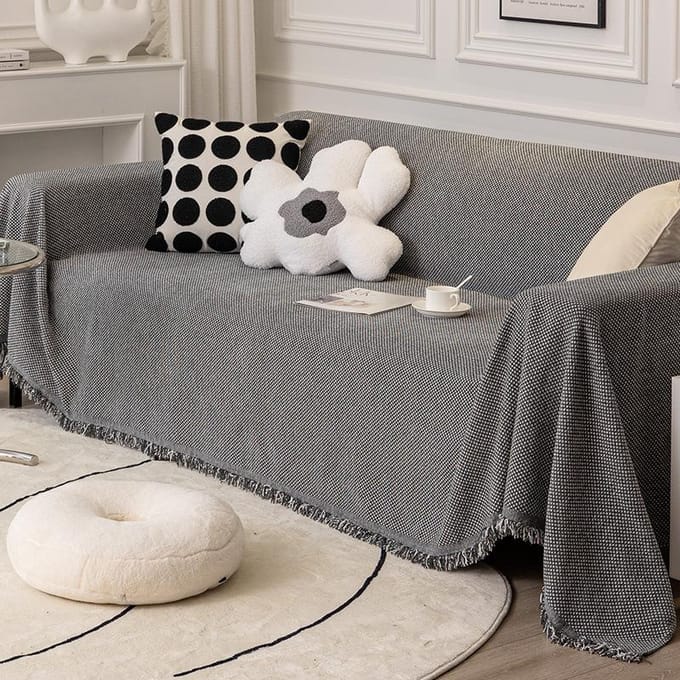 Nieuwe Anti-kattenkras Sofahoes Chenille Dubbelzijdige Sofahoes Chenille Sofahoes 180*260cm