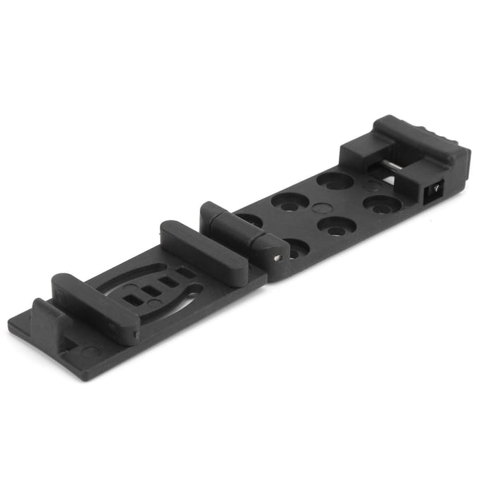 Clip de ceinture pliable portable multifonction extérieur K étui fourreau coque pince de taille black