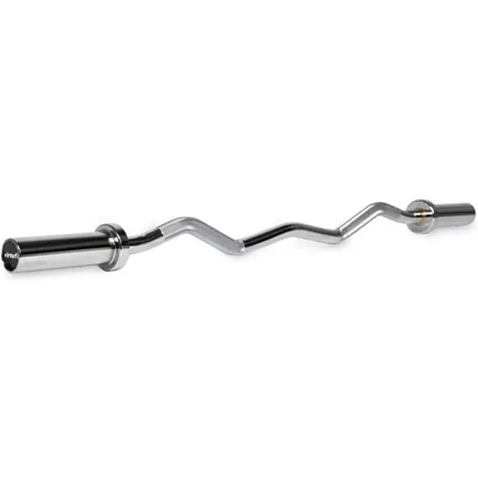 VirtuFit Olympische EZ Curl Bar - Halterstang - 120 cm