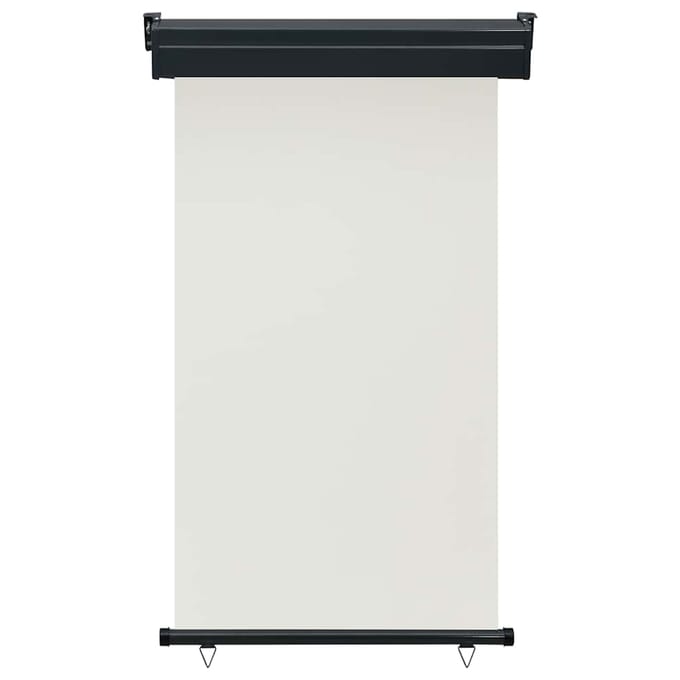 vidaXL - Balkonscherm - 105x250 - cm - crèmekleurig