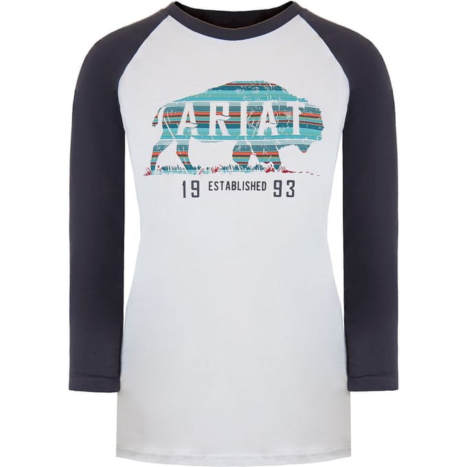 Ariat Logo Heren Wit Top