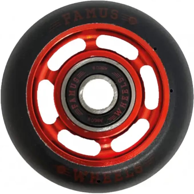 Set van 4 rollerwielen Famus Wheels 88A