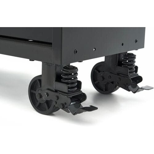 HBM gereedschapswagen, 14 laden, 182 cm, zwart