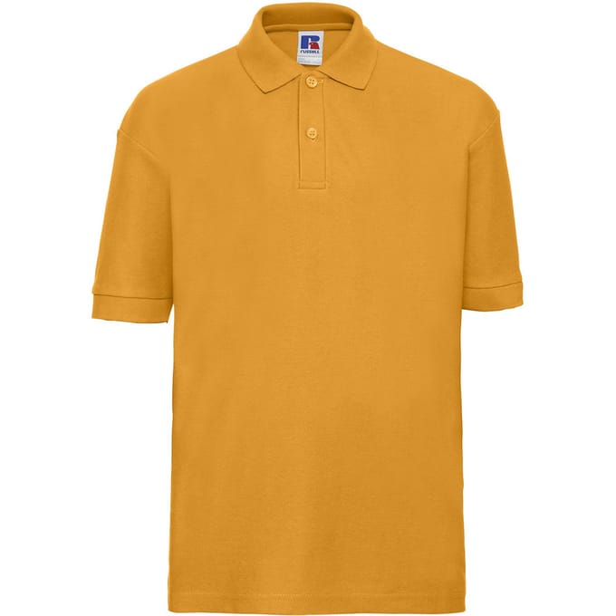 Russell Kinder/Kids Poloshirt (Goud)