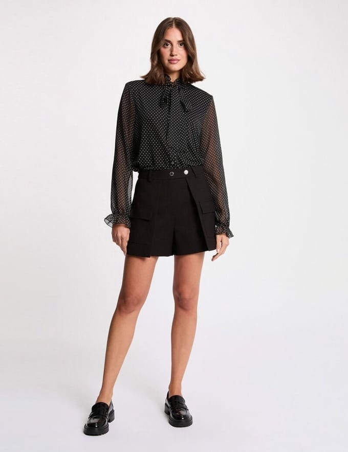 Morgan - Korte short-rok 251-SHONAU Black - Maat : 34