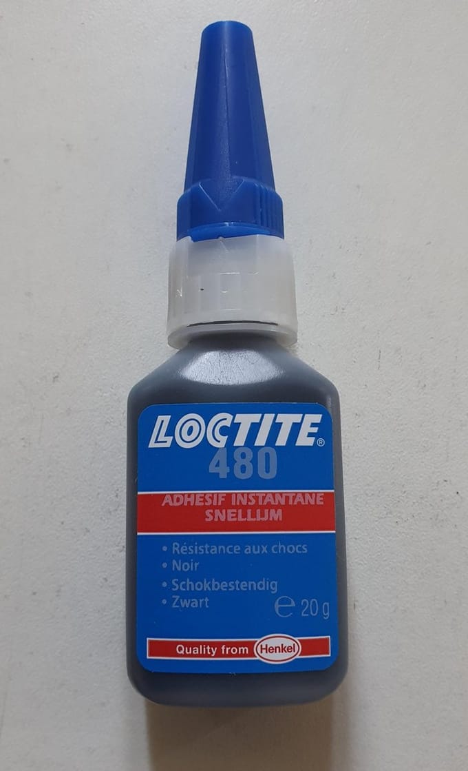 Loctite snellijm zwart