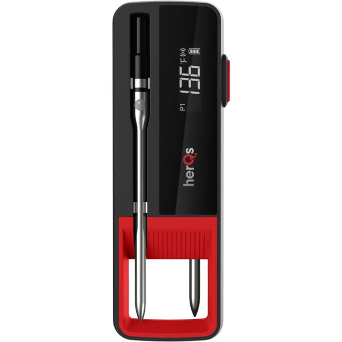 herQs Double Max – Draadloze vleesthermometer met 2 probes