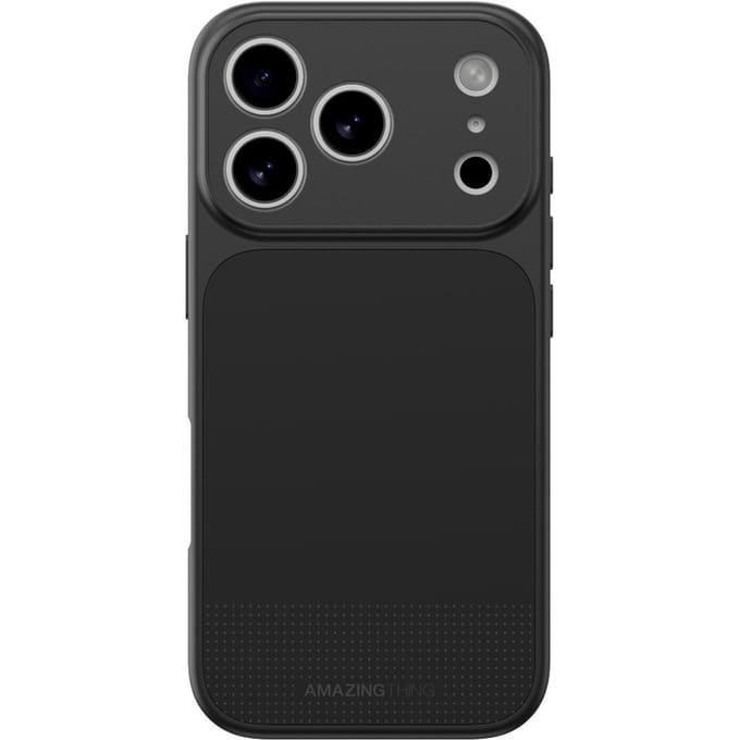 AmazingThing Minimal Mag Full Cover Case for iPhone 17 Pro - Black