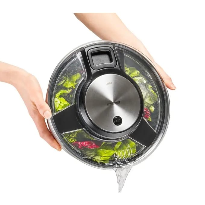GEFU Saladespinner SpeedWing - roestvrijstaal