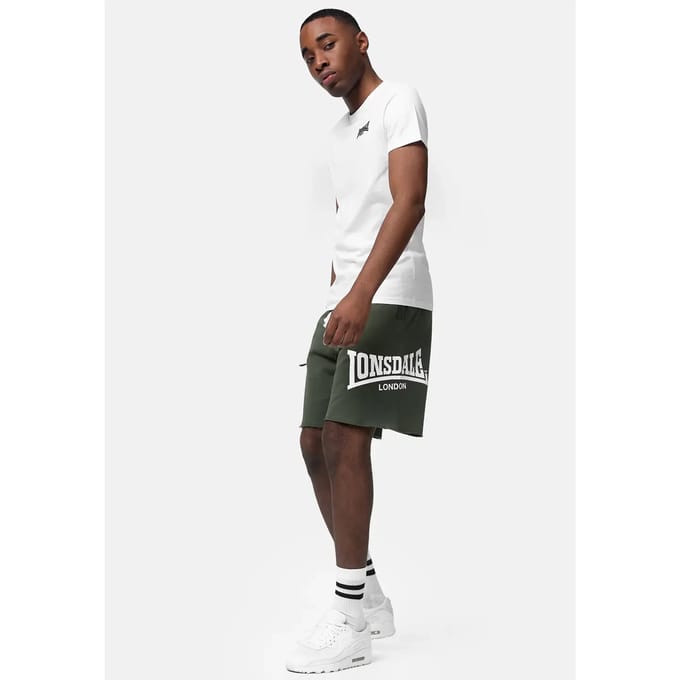 Lonsdale London Polbathic Heren Korte broek - groen - M