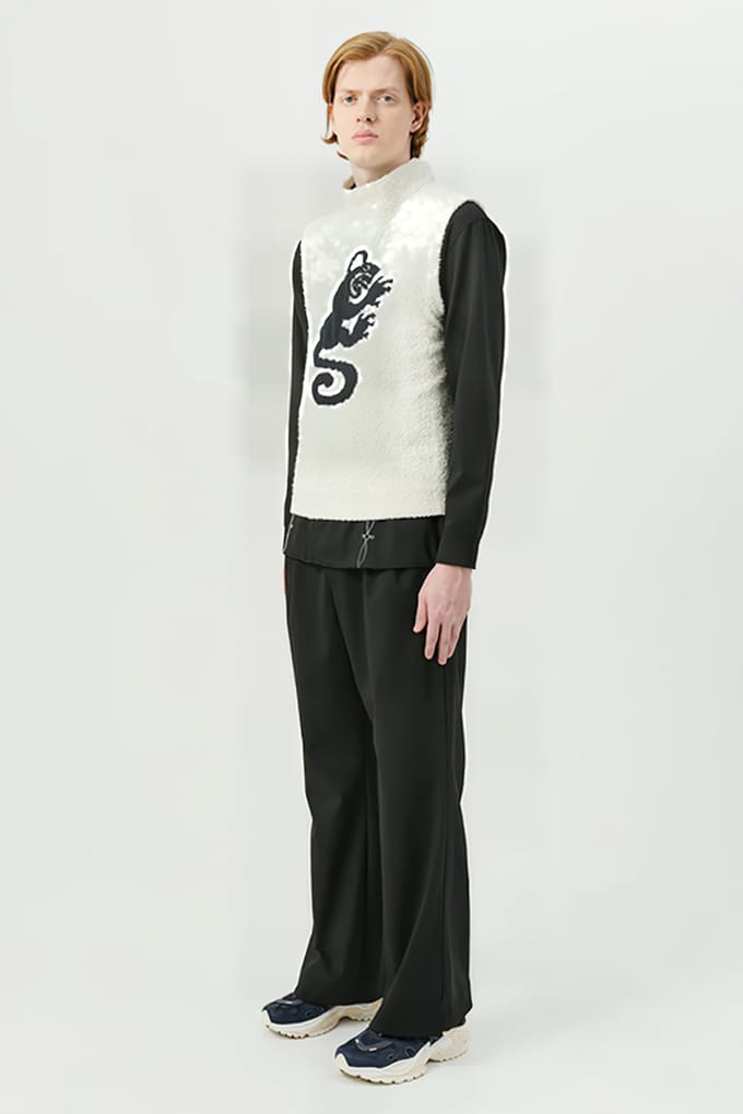 Soulland Tate Vest Off White Größe: S/M | Gilets Outlet | Unisex | Weiß