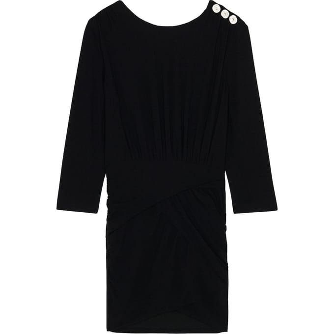 BA&SH Robe Megan Noir Taglia: S | Abiti Mini Outlet | Donna