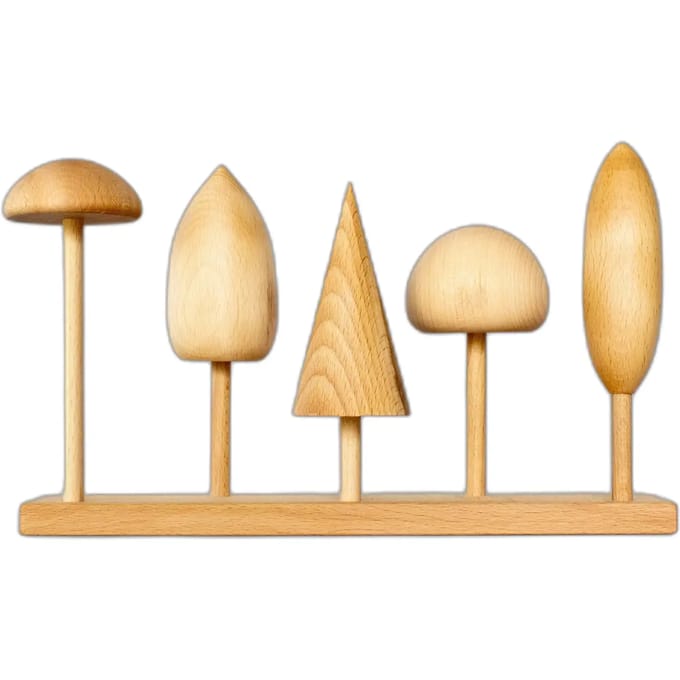 Stapelspeelgoed Boomhordes Wooden Story