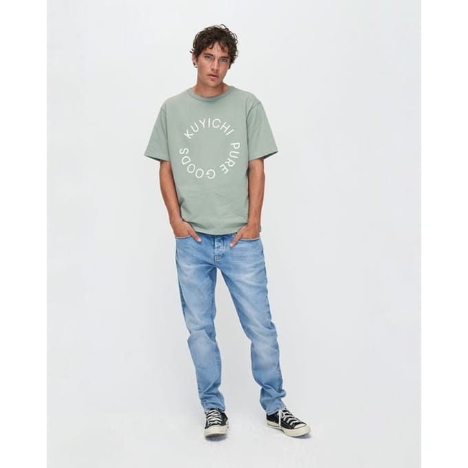 Kuyichi Jim Regular Slim - Bright Blue - 40/42