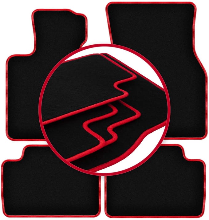 CARLUX-RED automatten voor: Mini Cooper F55 5-deurs (2014-)