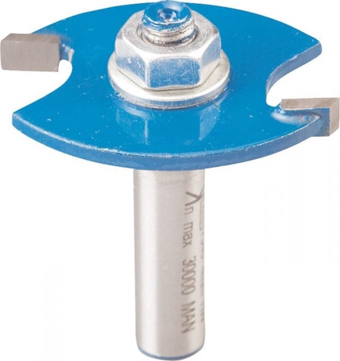 KWB HM schijfgleuffrees met as - 4 mm - 754040