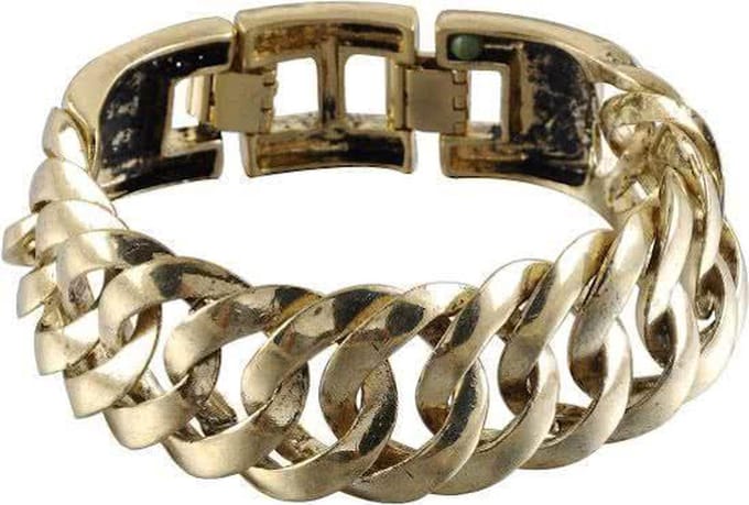 Behave - Armband - Schakelarmband, metaal, lengte 20 cm