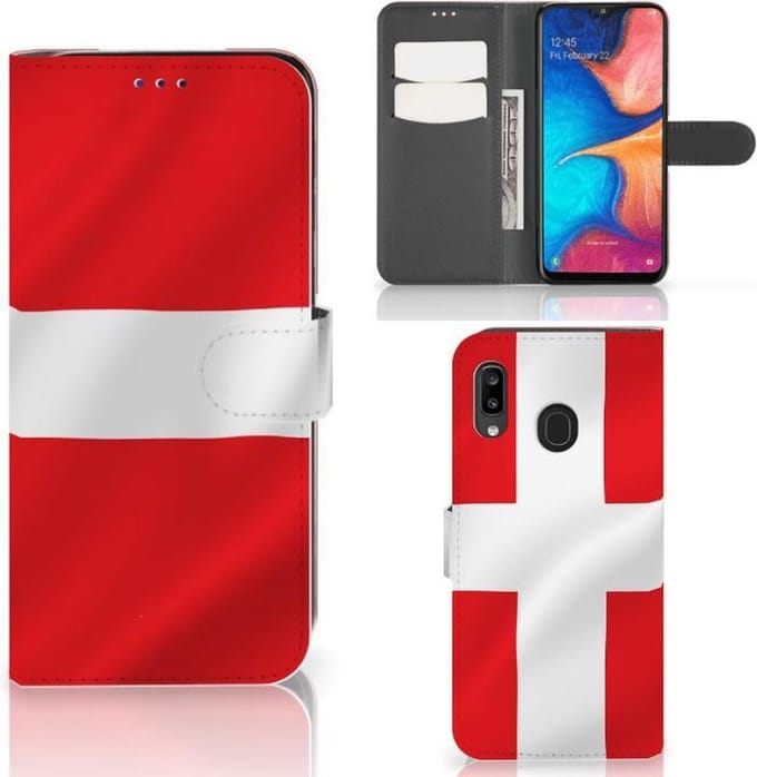Samsung Galaxy A30 Bookstyle Case Denemarken