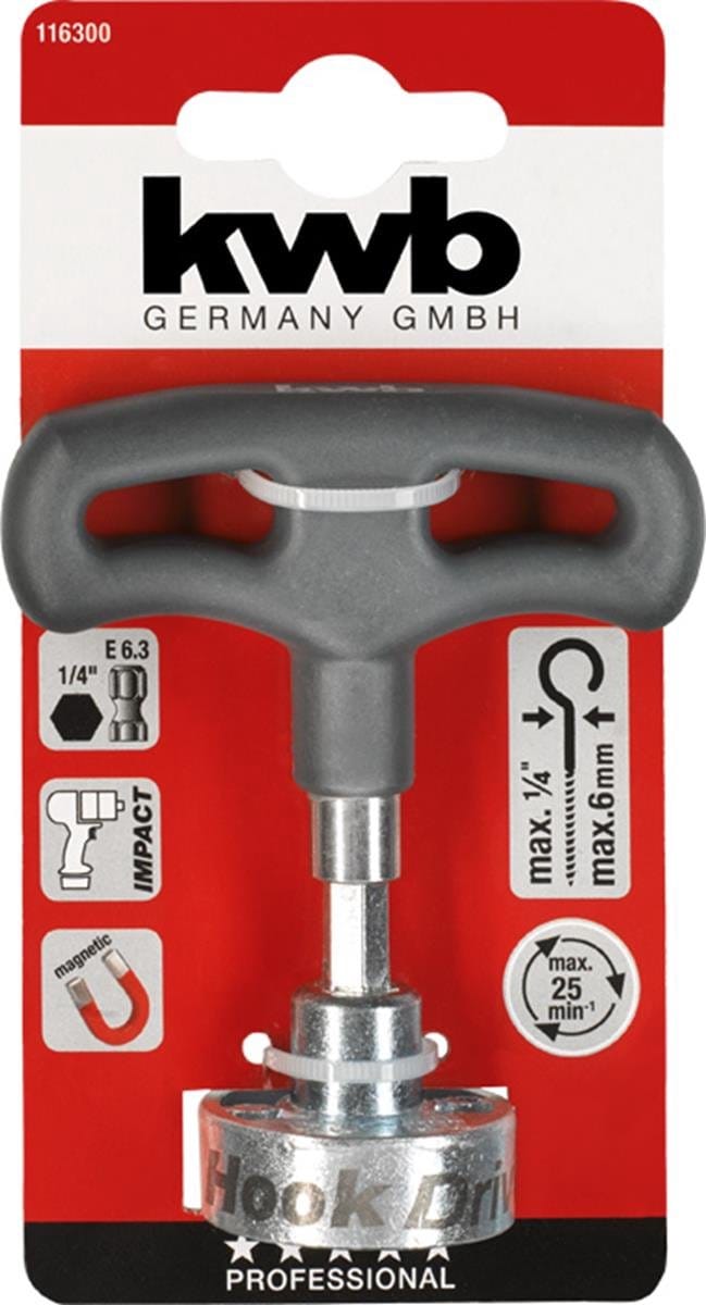 kwb 116300 Schroevendraaier voor haken