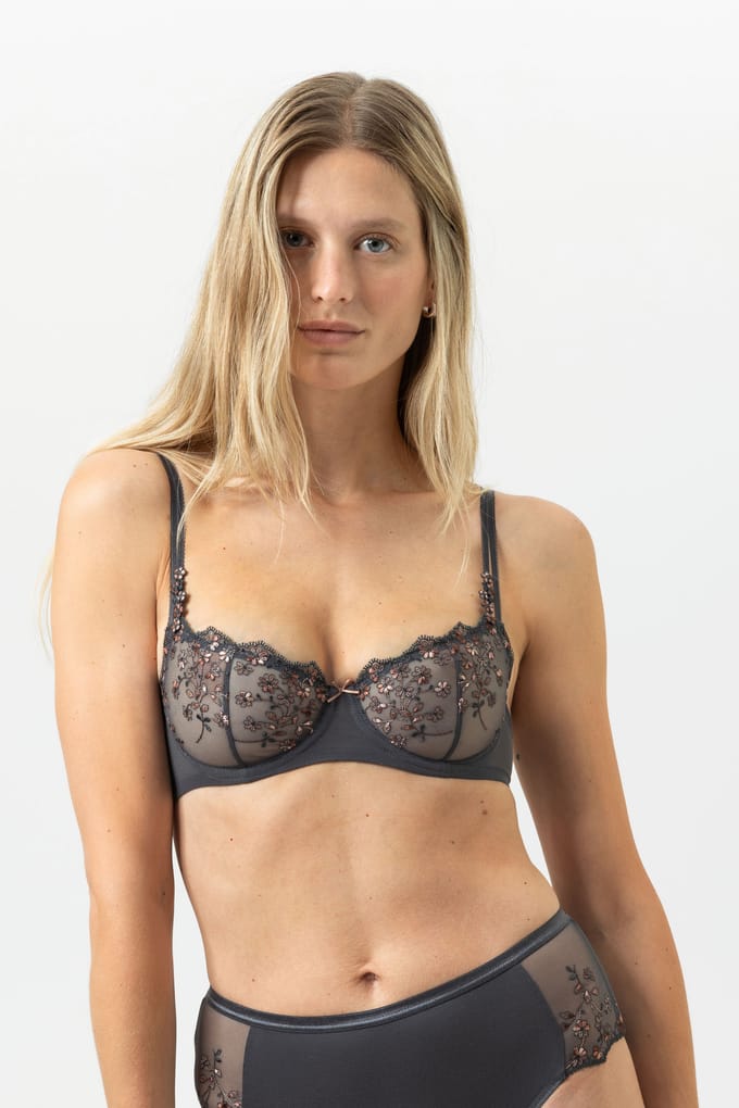 Balconette-beha Serie Delightful Thunder Grey
