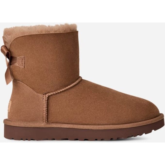 Ugg - Mini Bailey Bow II Laarzen Rocky Oak - Maat 36