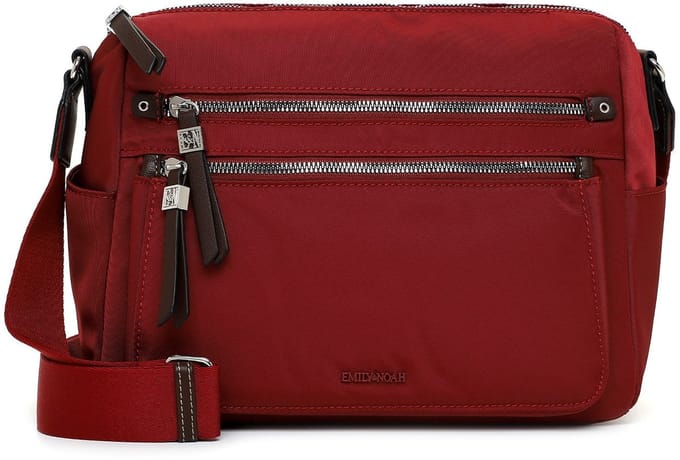 EMILY & NOAH Schoudertas E&N Esther ( 65141 ) - Dames handtassen - darkred 606
