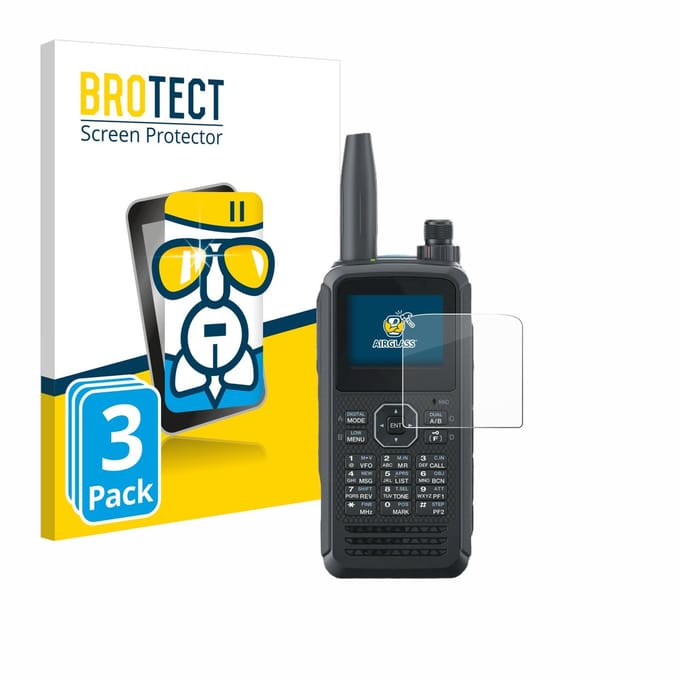 Screenprotector 3 Stuks voor Kenwood TH-D75E D-Star Beschermglas transparant