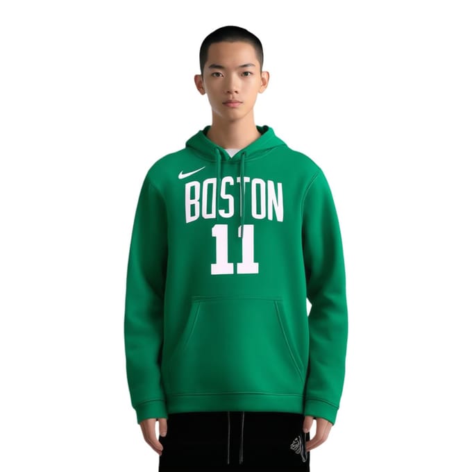 Nike Logo Print Hoodie Heren Tops Groen 929265-312 L blue
