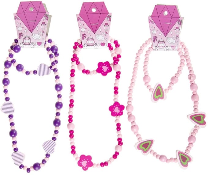 Duckiez Houten Armband En Ketting - 48 stuks