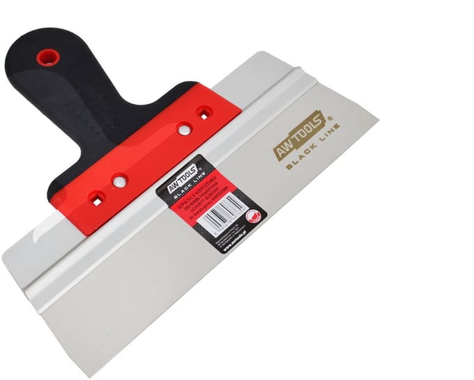 AWTOOLS Fasadenspatel - 200mm - Roestvrijstaal - Ergonomische Greep