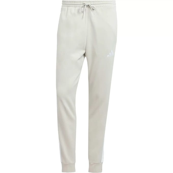 Adidas M 3S FL TC PT heren joggingbroek lichtgrijs - Maat XXL