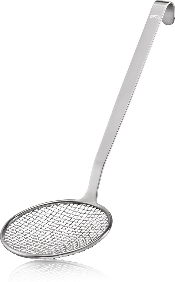 GEFU BASELINE Blancheerlepel - RVS Schuimspaan - Voor Groenten & Pasta