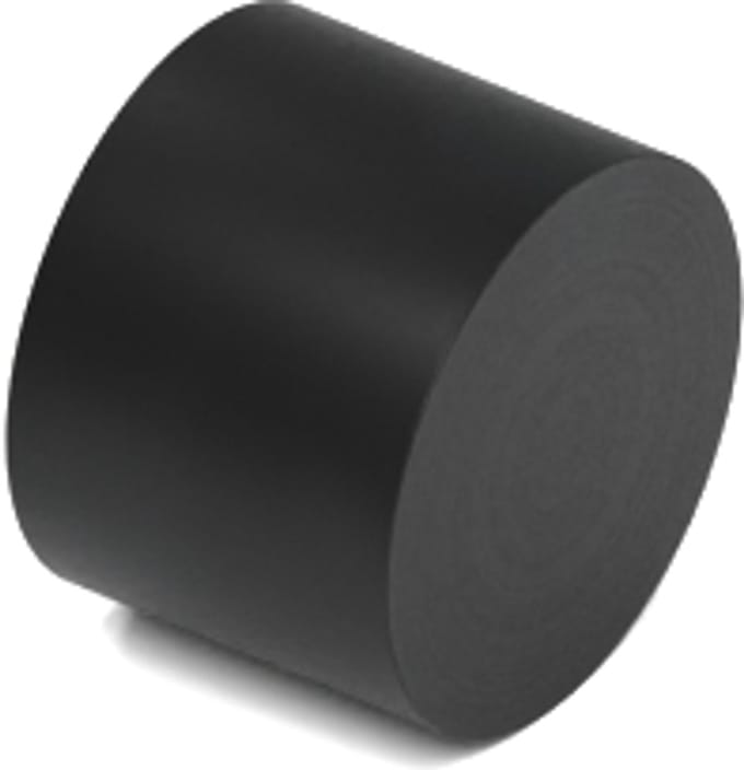 Rubbermagazijn - Trillingsvoet - Type E - 20x15mm - M6 - Set 10 stuks