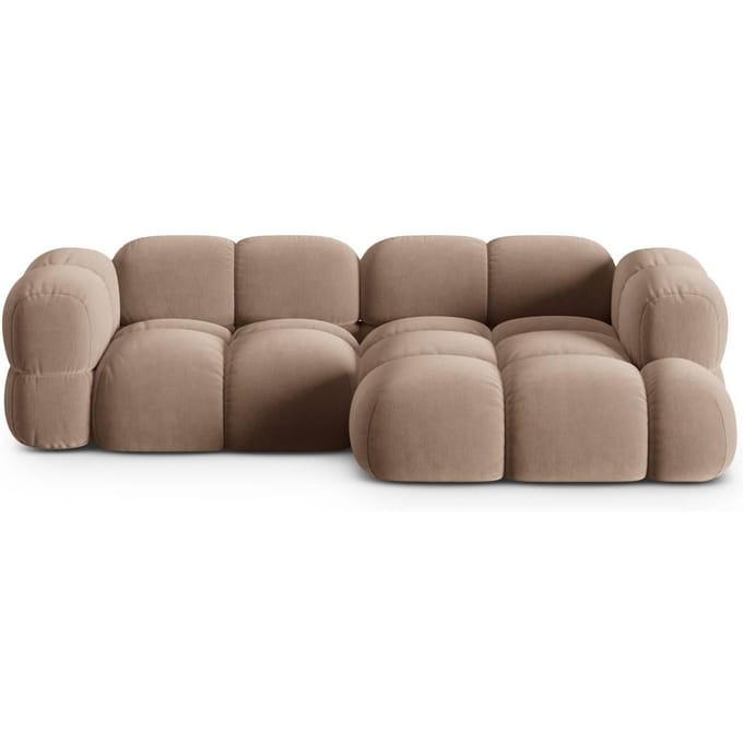 Hoekbank Loretto rechts velvet | Cosmopolitan Design