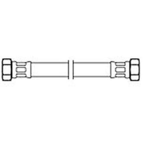 Neoperl Neoflex Armored Hose DN8 20 cm IT x IT, 3/8" x 3/8" Art. 66860920