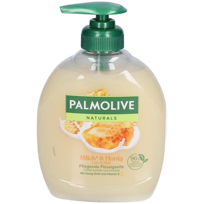 Palmolive vloeibare zeep Naturals, melk en honing, 300 ml