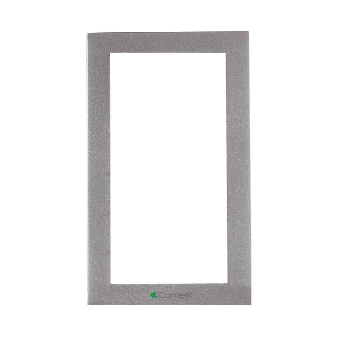 Comelit Ikall 2-Module Zilveren Aluminium Frame - 3311/2S