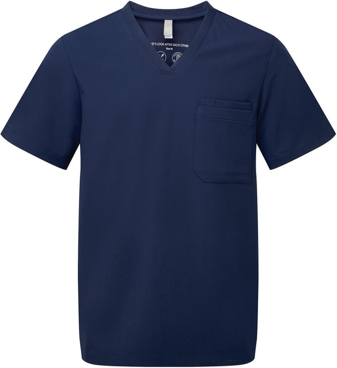 Schort/Tuniek/Werkblouse Heren S Onna Navy 42% Polyester, 33% , 19% Viscose, 6% Elasthan