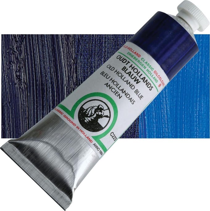 Oil paint Old Holland 40ml – 223 Old Holland Blue