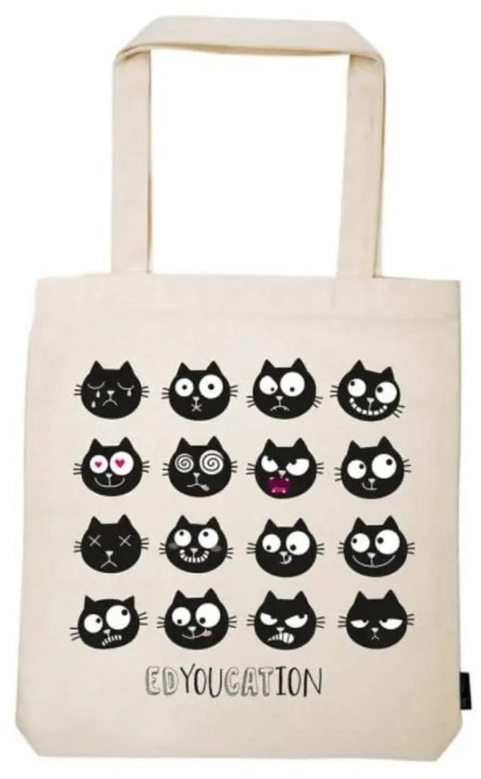 Ed the Cat Tas Edyoucation - Draagtas