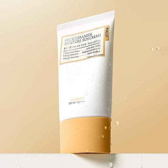 [COMPLETEMENT] Crème Solaire Hydratante Céramide de Riz SPF 50+ PA++++ 50ml gray