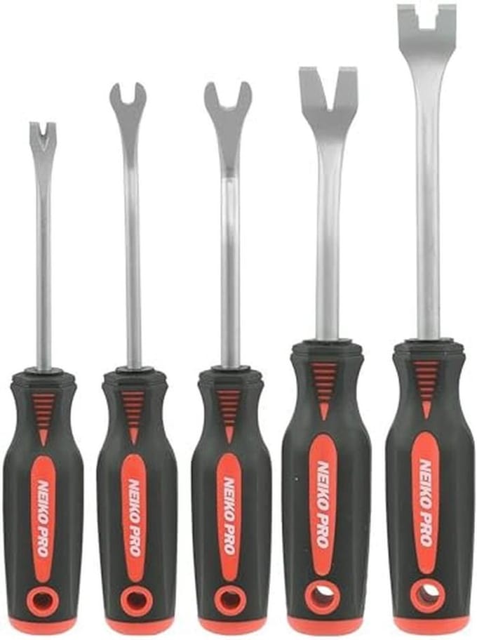 Verwijdergereedschap voor Autotrimpanelen - 5-delige Set met Soft Grip