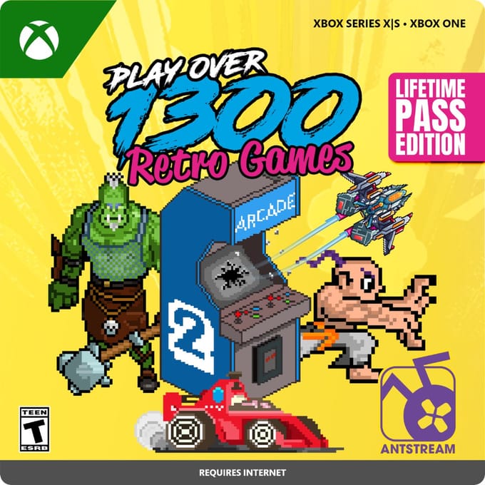 Antstream Arcade: Lifetime Pass Edition - Xbox Series X|S/Xbox One - Download