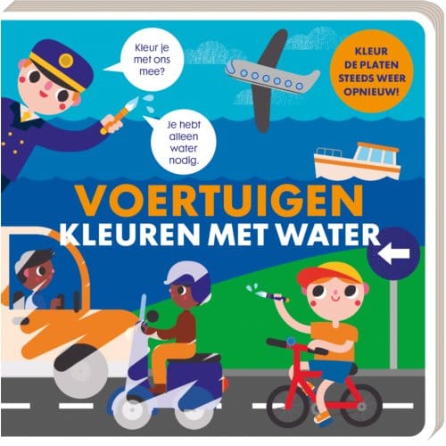 Kleuren Met Water - Voertuigen - ImageBooks Factory